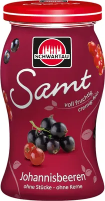 Produktbild von Schwartau Johannisbeere Samt Frühstück Aufstrich Streichzart 270g
