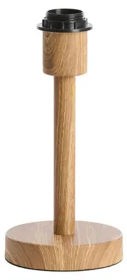 Produktbild von Light & Living Tischlampe Lampenfuß Washington Holz Muster Naturell (26cm)