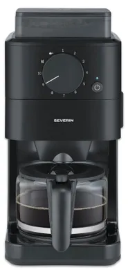 Immagine prodotto di Macchina da caffè SEVERIN con macinacaffè e caraffa in vetro KA 9215
