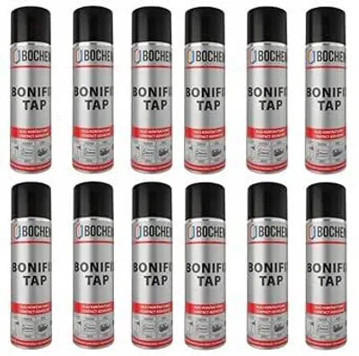 Produktbild von TAPHICEROS Filz Sprühkleber Klebstoff, Universal Adhesives, Stark, Flexible Verbidung, 12x 500ml, 12 Stück