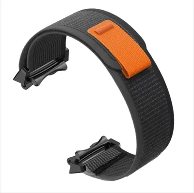 Image de INF Bracelet en nylon tissé respirant pour Amazfit T-Rex3 léger ajustable 1 pièce Le noir