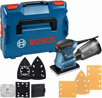 Zdjęcie produktu dla Bosch GSS 160 Multi, Multiszlifierka, Wielobarwny, 12000 RPM, 24000 RPM, 1,6 mm, Prąd przemienny