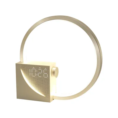 Produktbild von Nachttischlampe 10W USB, Wake-Up Licht, 2 Wecker, 3 Helligkeitsstufen, Touch Dimmbar, Einschlafhilfe, 10 Naturklänge für Schlafzimmer & Wohnzimmer