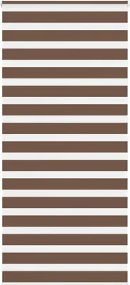 Produktbild von Doppelrollo Braun 100x200 cm Stoffbreite 95,9 cm Polyester