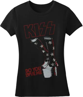 Immagine prodotto di Kiss - Maglietta "Do You Love Me" da donna RO6103 (XXL) (Nero)
