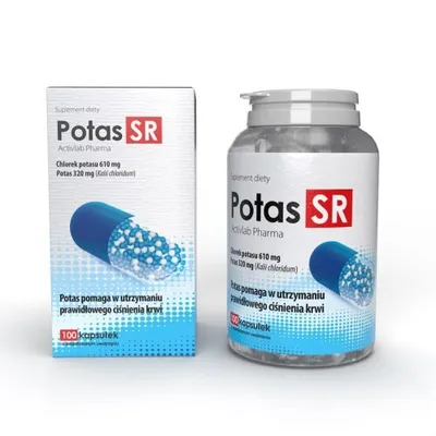 Obrázok produktu pre Draslík SR podpora normálneho krvného tlaku Activlab Pharma