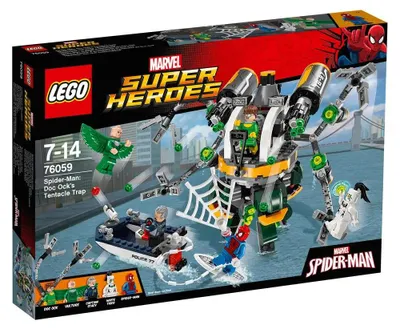 Immagine prodotto di LEGO® - Marvel Super Heroes™, Spider-Man: La trappola dei tentacoli di Doc Ock; 76059
