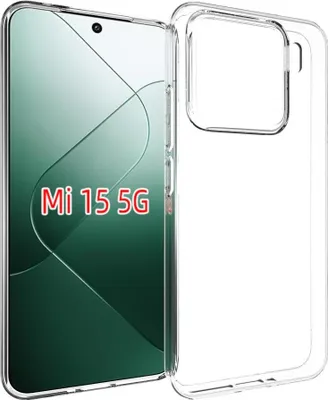 Produktbild von Mobigear Basics Durchsichtig  Xiaomi 15 Hülle Flexibles TPU Backcover - Transparent