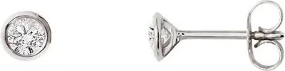 Produktbild von Ohrstecker - Gold 585 - Diamant 0,10ct -Weißgold