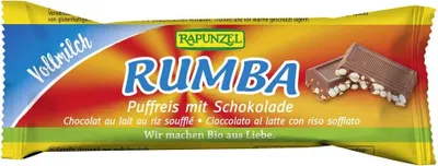 Image de Rumba - Barre de riz soufflé au lait entier 50g