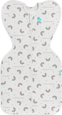 Produktbild von Love to Dream™ Swaddle Up™ Pucksack Weiß Regenbogen Traum, 1.0T Medium (6-8.5kg)