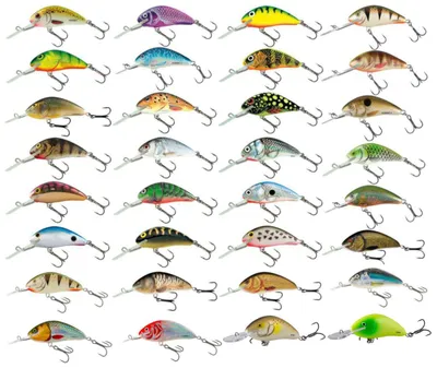 Produktbild von Salmo Hornet Wobbler , Salmo Farben:Green Tiger, Länge/Gewicht/Laufverhalten/Tauchtiefe:5cm / 7g / schwimmend / 2.0-4.6m