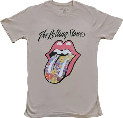Image de The Rolling Stones - T-shirt Homme/Femme Unie RO3112 (M) (Sand)