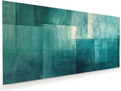Produktbild von Glasbild 110x55cm in XXL für Wohnzimmer, Schlafzimmer Motiv Abstrakter Hintergrund