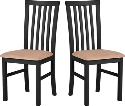 Produktbild von Esszimmerstuhl 2 x "Milano 1", schwarz