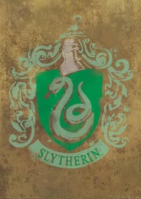 Image de Harry Potter - Slythern Crest - 30x40cm - Affiche Poster