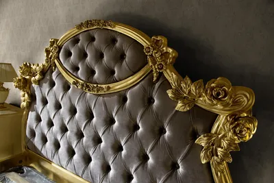 Produktbild von Chesterfield Klassisches Bett Luxus Möbel Barock Hotel Leder Schlafzimmer Betten