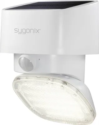 Produktbild von Sygonix SY-4673534 LED-Außenwandleuchte mit Bewegungsmelder 20 W Kaltweiß Weiß