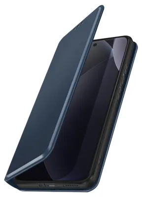 Image de Avizar, étui à rabat avec compartiment pour cartes et support pour Redmi Note 15 Pro Plus 5G, bleu nuit