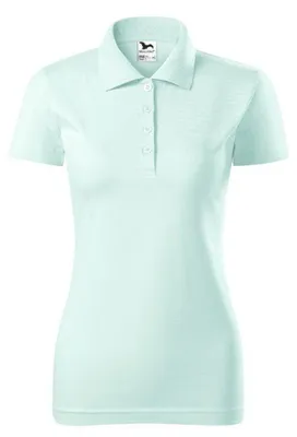 Produktbild von Malfini - Poloshirt für Damen, Single Jersey PP10032 (L) (Eisblau)