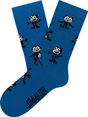 Image de Chaussettes Jimmy Lion Felix Pattern, bleu, pointures 26-30 (EU)