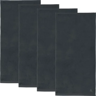 Produktbild von Erwin Müller Duschtuch Heidenheim" 4er-Pack anthrazit 70x140 cm"