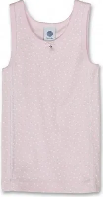 Produktbild von SANETTA - Mädchen Unterhemd Herzchen rosa 92
