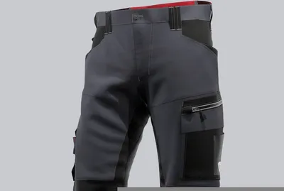 Produktbild von BP® Leichte Hybrid-Arbeitshose mit Kniepolstertaschen, Gr. 54n