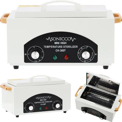 Obrázek produktu pro Sterilizátor horkým vzduchem 300W dezinfekce nástrojů 220°C s časovačem