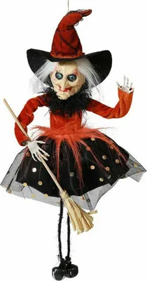 Zdjęcie produktu dla Atosa Witch Pendant 44 Cm Orange Pomarańczowy Jeden Rozmiar