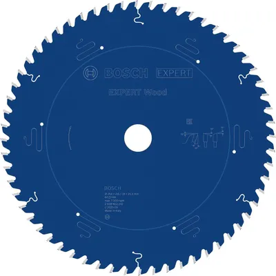 Immagine prodotto di Lama circolare Bosch EXPERT Wood, 254x25,4 mm, Z60