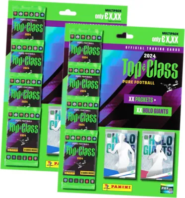 Produktbild von Panini Top Class Karten 2024 - Trading Cards - Sammelkarten - 2 Multipack