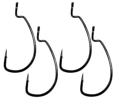 Produktbild von Gamakatsu Worm 323 Hook Monster - 4 Offsethaken, Größe:7/0