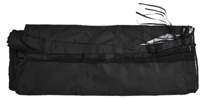 Produktbild von Sonnenschutzgewebe aus Oxford-Gewebe, wasserdicht, UV-Schutz, für Gartenmöbel, Terrasse und Garten, schwarz