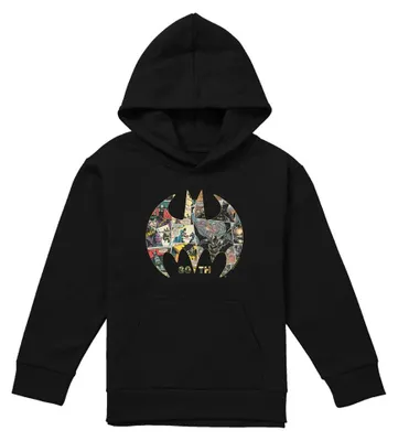 Produktbild von Batman - Hoodie zum Überziehen für Kinder, 80. TV40763 (116) (Schwarz)