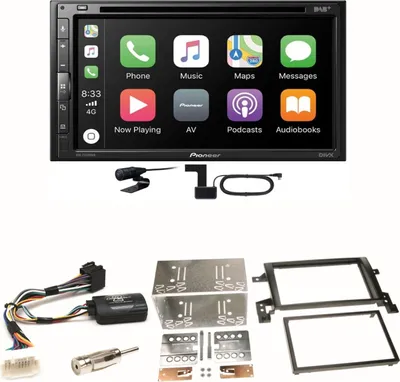 Produktbild von Pioneer AVH-Z5200DAB Android Auto Carplay Einbauset für Suzuki Grand Vitara JT