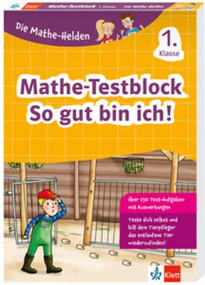 Produktbild von Die Mathe-Helden: Mathe-Testblock So gut bin ich! 1. Klasse