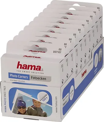 Image de hama 7107 Fotoecken 10,0 mm, 500 St.