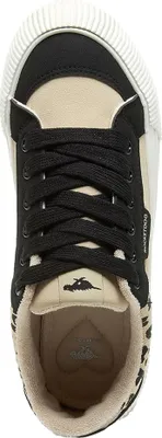Produktbild von Rocket Dog - Damen Sneaker "Cheery", Blockfarben, WildKunstleder FS11424 (39 EU) (Schwarz/Natürlich)