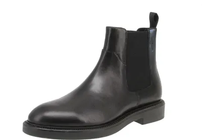 Produktbild von Vagabond Alex W Frauen Leder Chelsea Stiefel Schwarz – 7 Großbritannien - 40 EU - 10 US / Schwarz