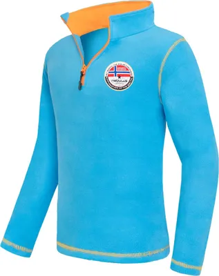Produktbild von Nebulus Fleecepullover RAMY Herren, warmer Fleecepullover, Pulli aus Fleece mit Half Zip Reißverschluss, P5453 - Herren, malibublau, XL
