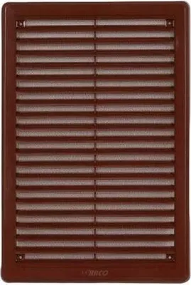 Zdjęcie produktu dla Kratka wentylacyjna - osłona siatkowa VM, 200 x 300 mm KH, brązowa 0316