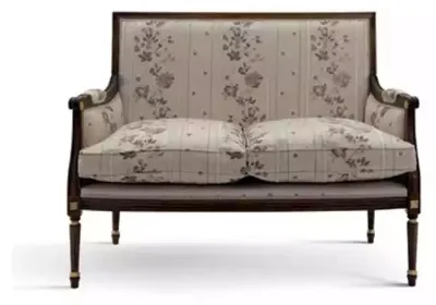 Produktbild von Sofa 2 Sitzer Sofa Polster Design Luxus Stoffsofas Textil Design Couch