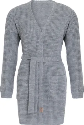Produktbild von Knit Factory Robin Strickjacke - Grau - 40/42