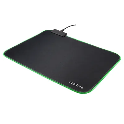 Image de LogiLink Tapis de souris de jeu avec éclairage RGB (boîte de 1)