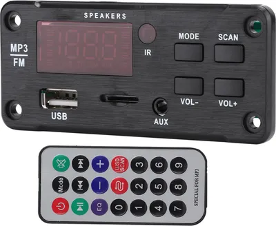 Produktbild von Autolautsprecher Bluetooth 5.0 MP3-Decodierplatine Farbdisplay-Decodiermodul