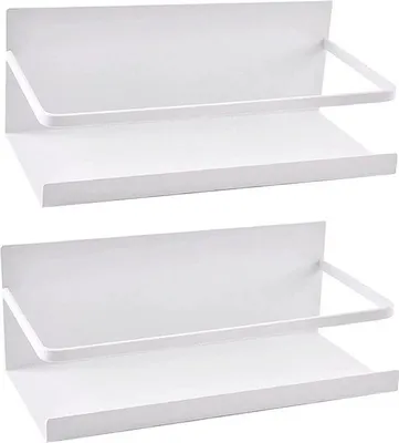 Obrázek produktu pro Prostorově úsporný magnetický držák na ledničku, 2dílný, na koření a pro pořádek v kuchyni