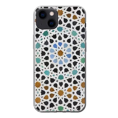 Produktbild von MuchoWow® Handyhülle Schutzhülle Hülle für iPhone 13 Ein marokkanisches Mosaikdetail Silikon Softcase Handy Hülle - Karteninhaber