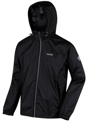 Obrázok produktu pre Pánska nepremokavá bunda do dažďa Regatta s podlepenými švami, veľkosť:XXL, farba:Black