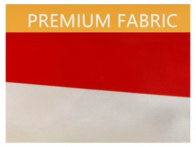 Produktbild von Polnische Flagge 90 x 150 cm - Polyester in leuchtenden Farben mit Messing-Ösen